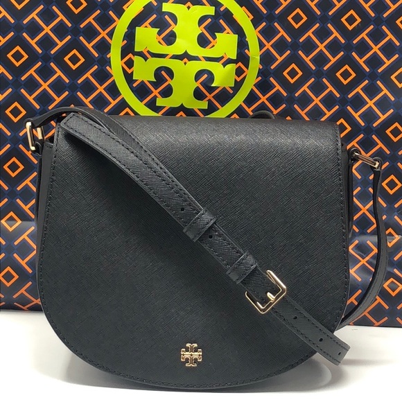 Tory Burch Bags Nwt Tory Burch Emerson Mini Saddle Crossbody Poshmark